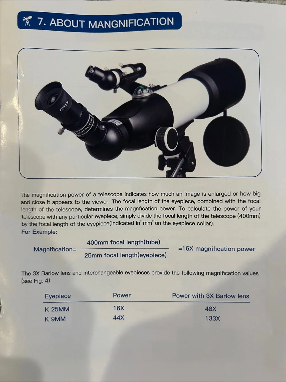 Free Soldier Black & White Telescope w/ Tripod-Compact Astronomical Telescope🤍